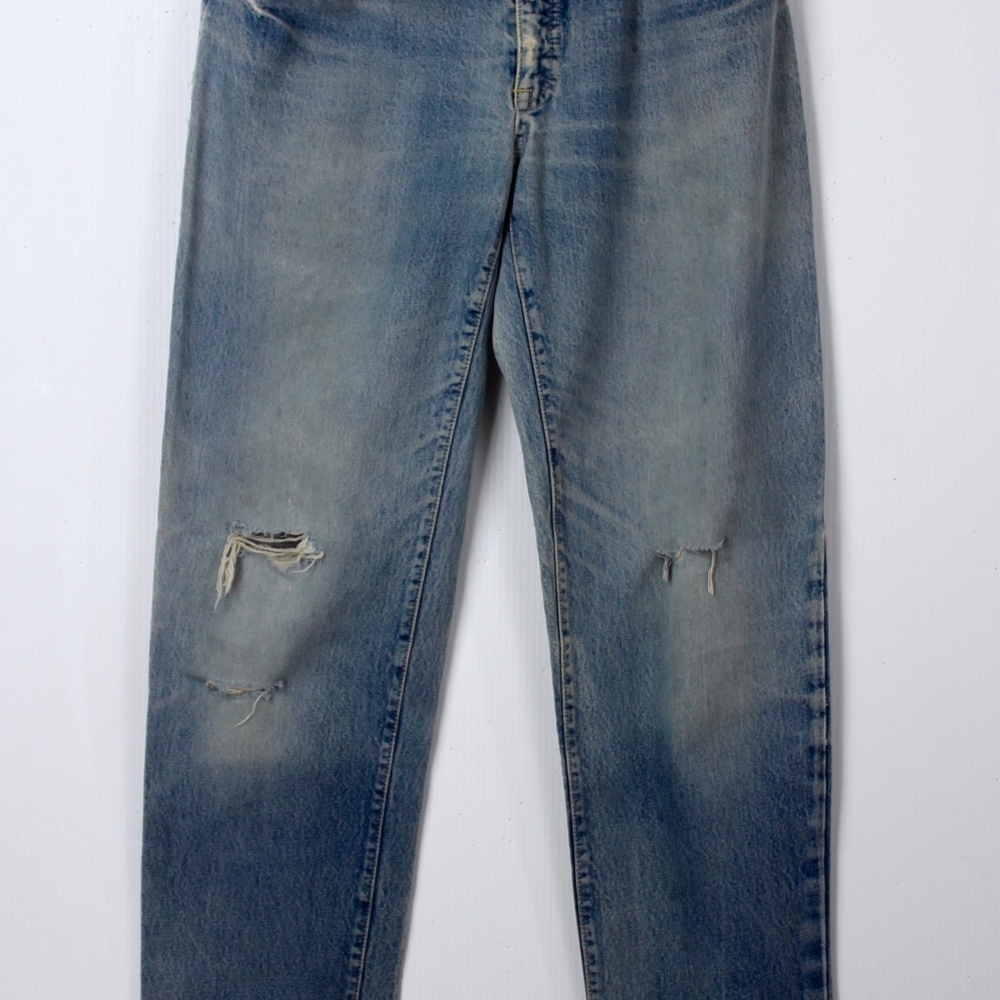 1980s BALL Mens Jeans Collectable Distressed Denim